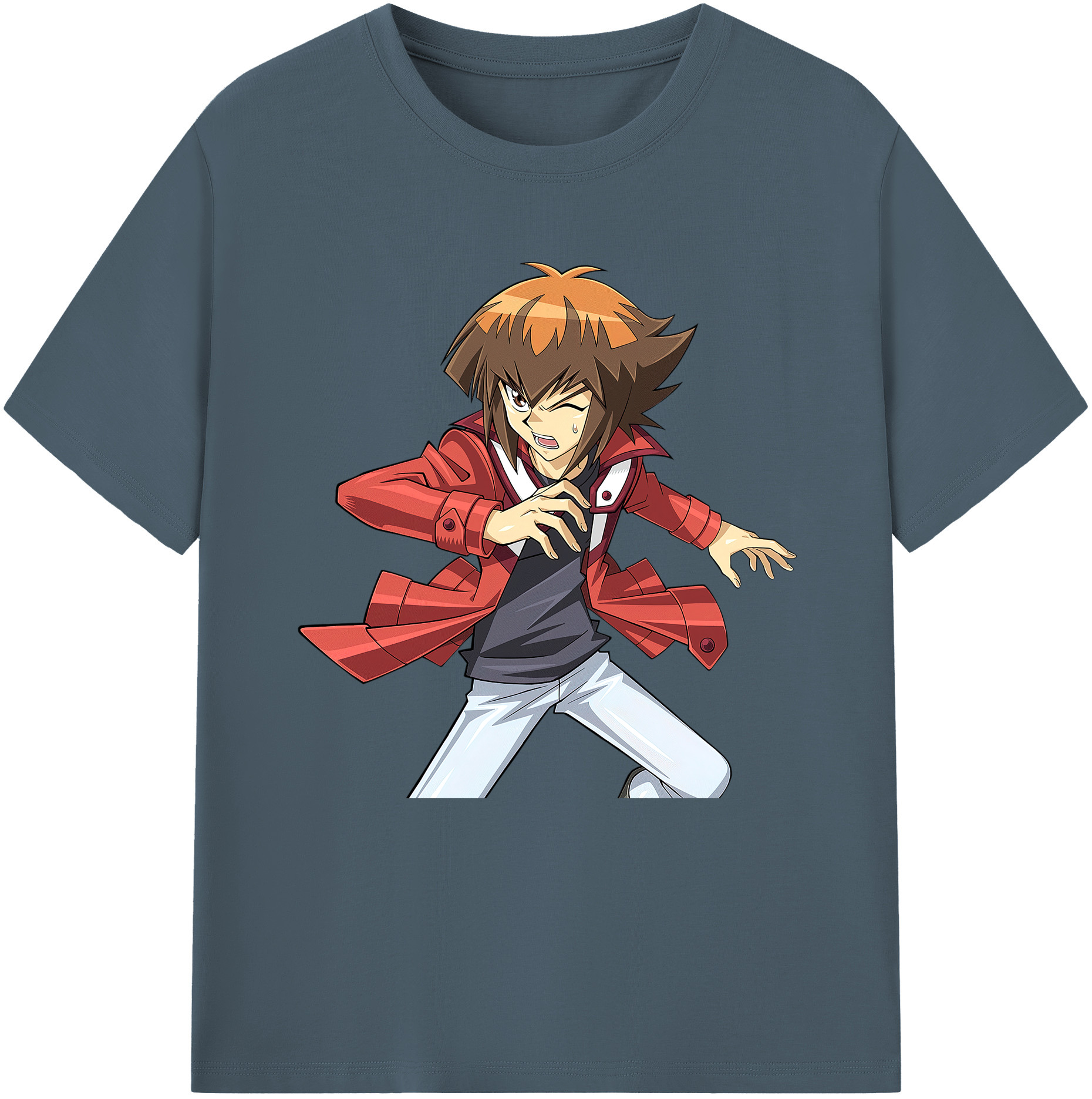 （画像用） 遊☆戯☆王 Yu-Gi-Oh! 綿100％半袖Tシャツ（フロントプリント）